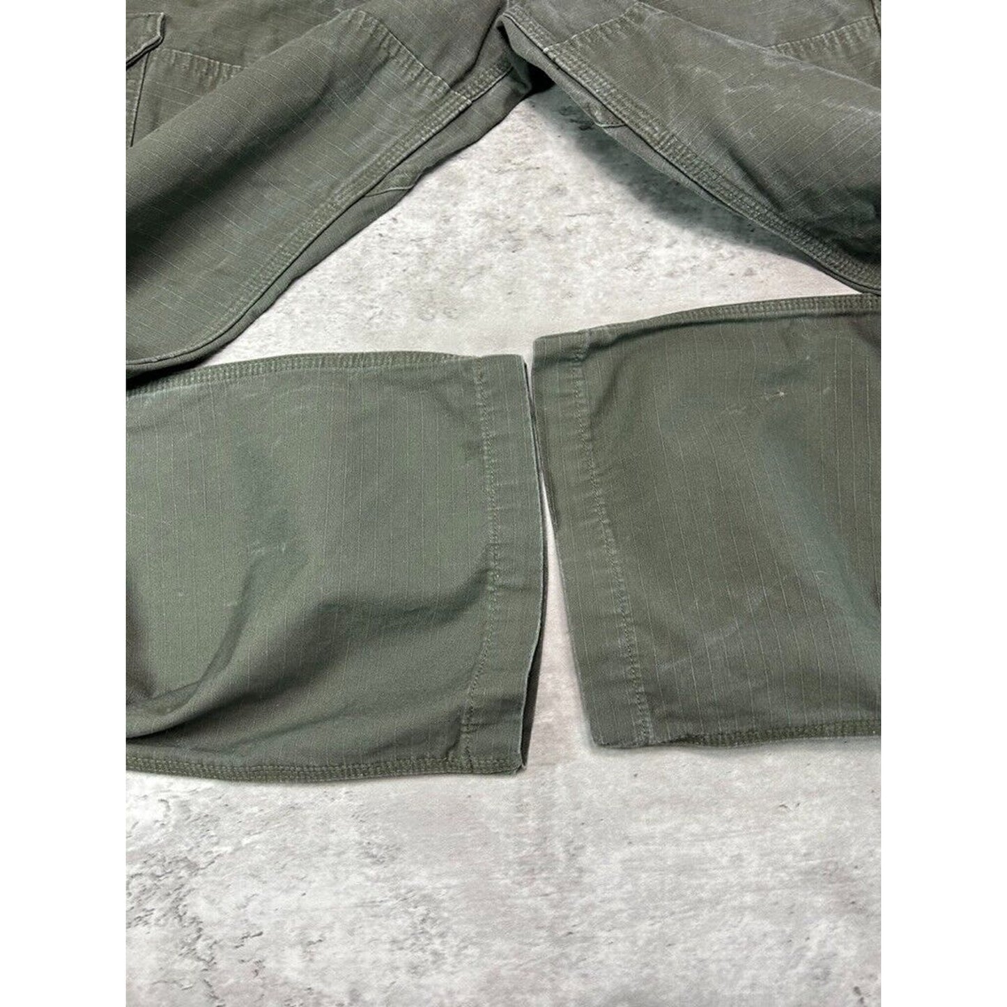 Carhartt Ripstop Canvas Workwear Double Knee Cargo Carpenter Pants Size 41