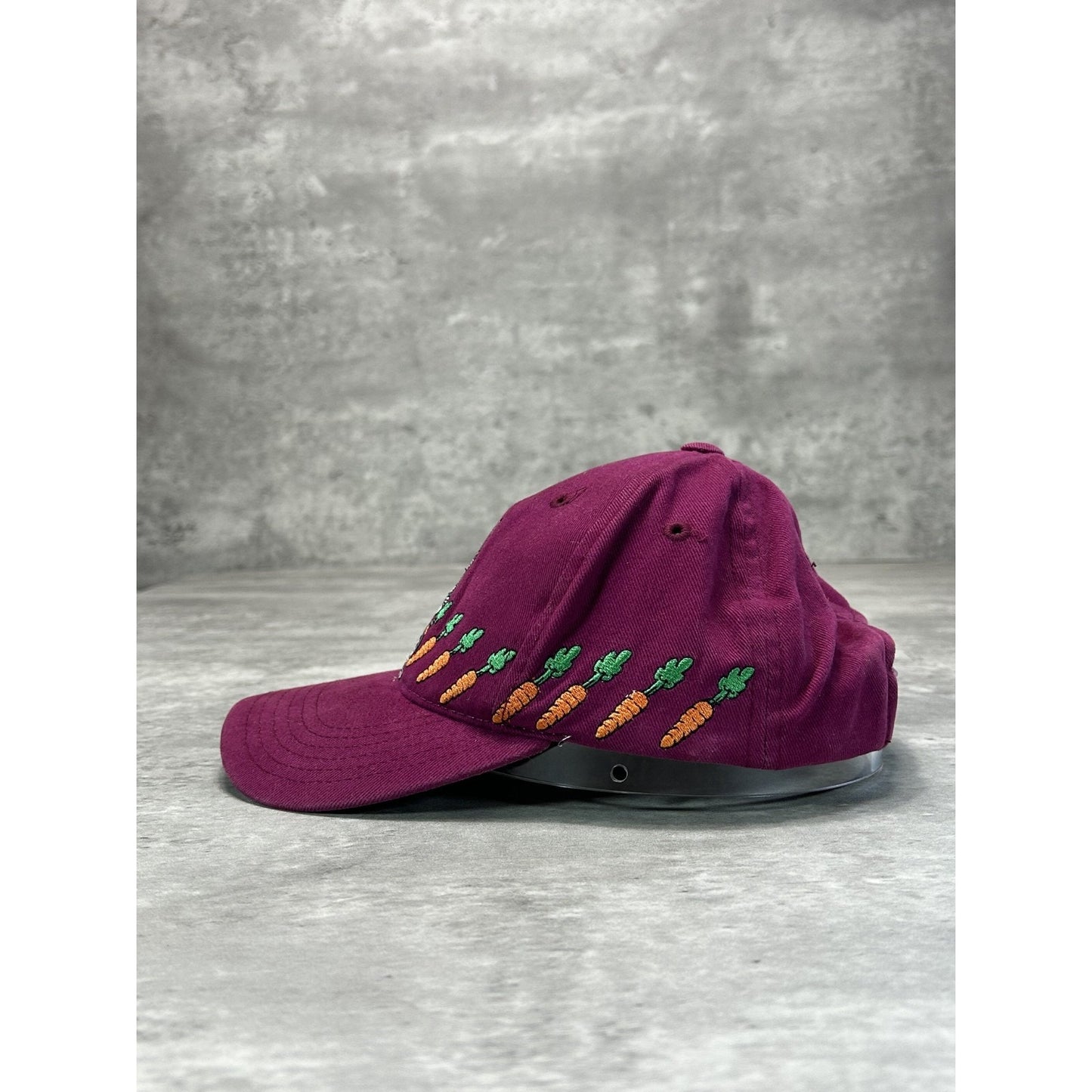 Vintage 90s Looney Tunes Bugs Bunny Embroidered Cartoon Snapback Hat OSFA YOUTH