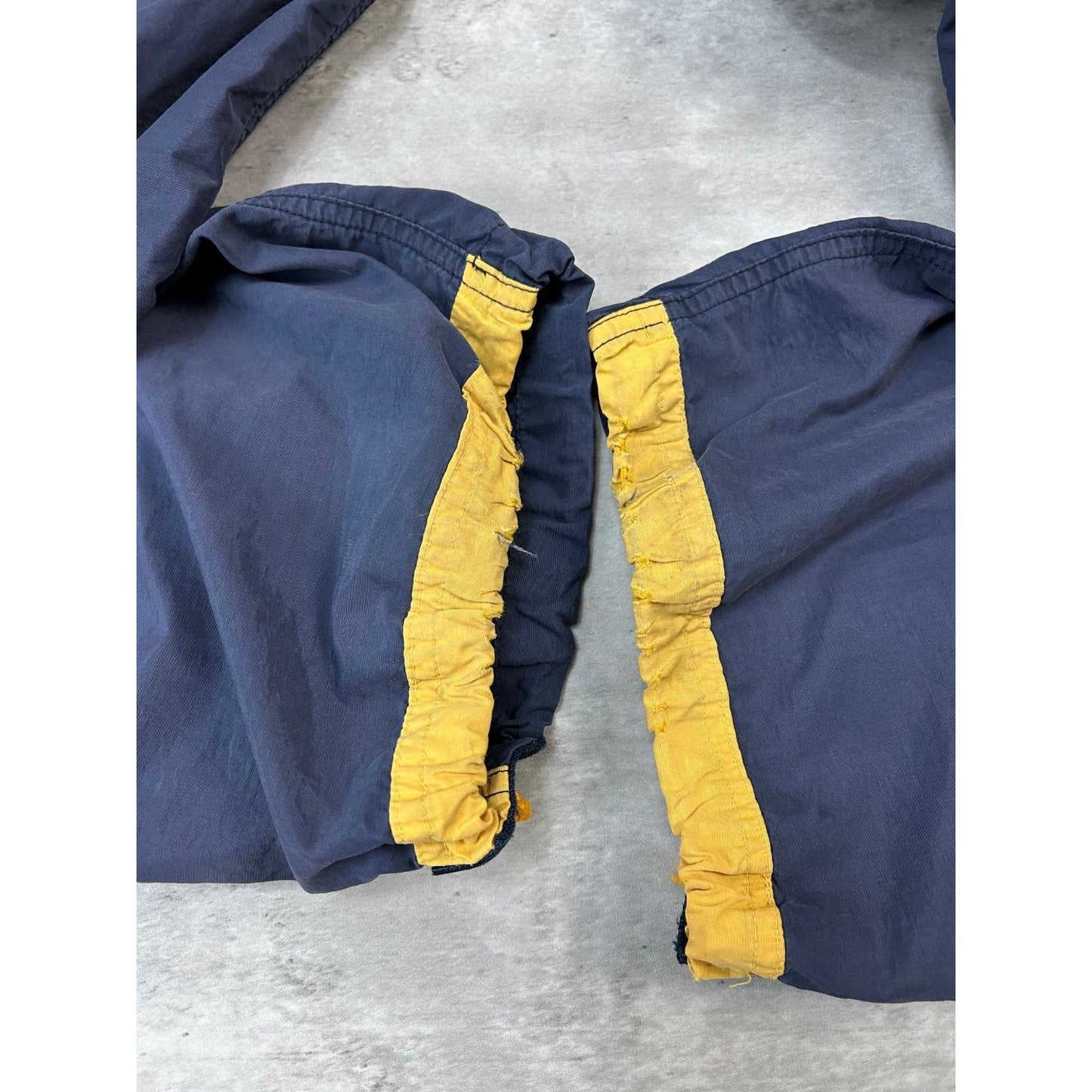Vintage Y2K Sideout Nylon Cargo Windbreaker Pants Size 34 Blue