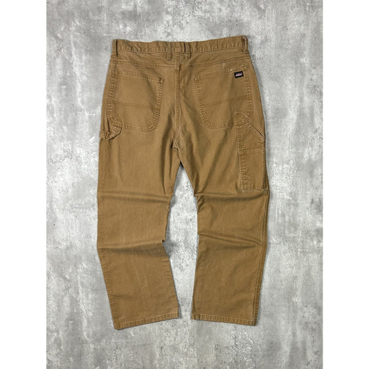 Vintage Dickies Canvas Workwear Carpenter Pants Size 37 Beige