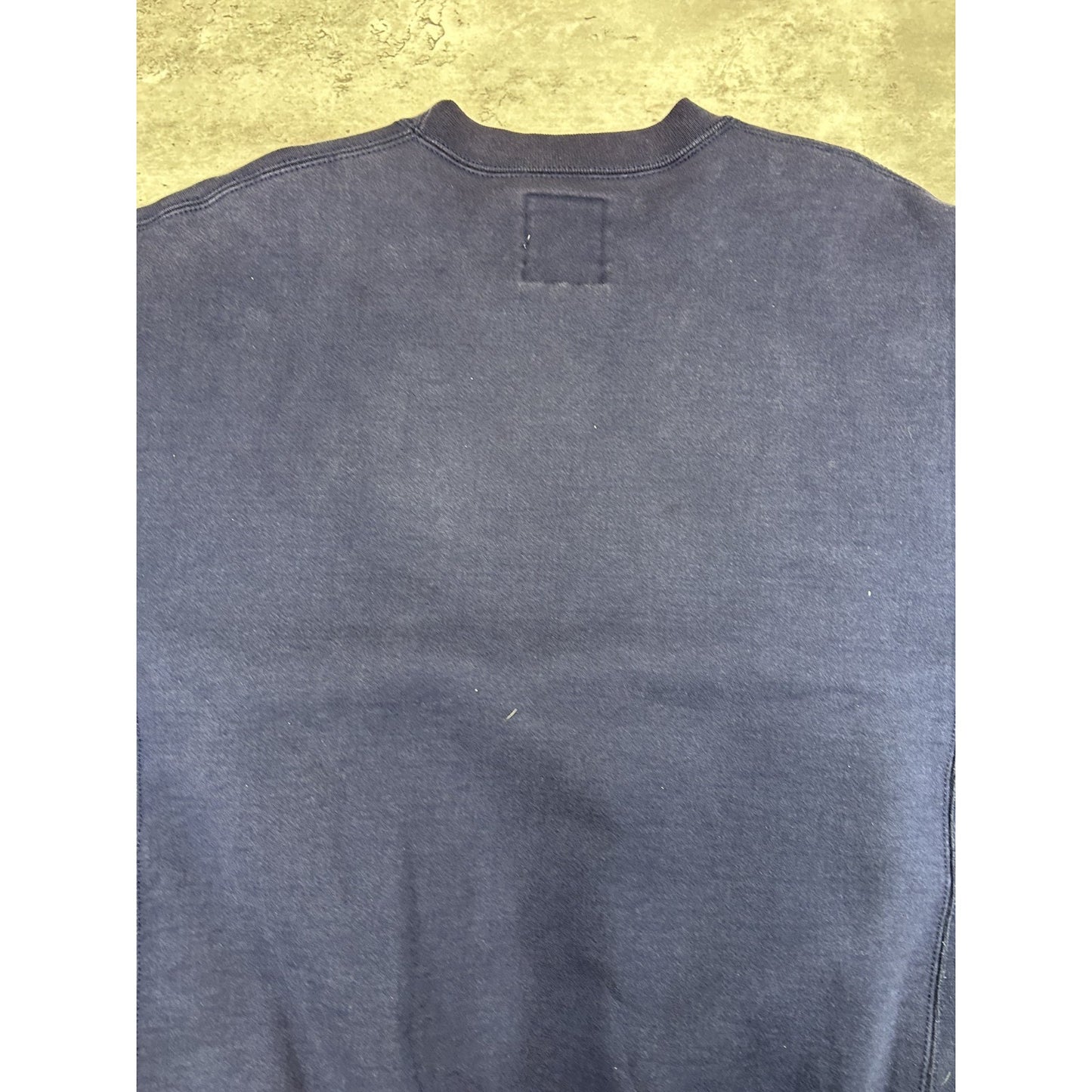 Vintage 90s Russell Athletic Embroidered Spellout Crewneck Sweatshirt Sz Medium