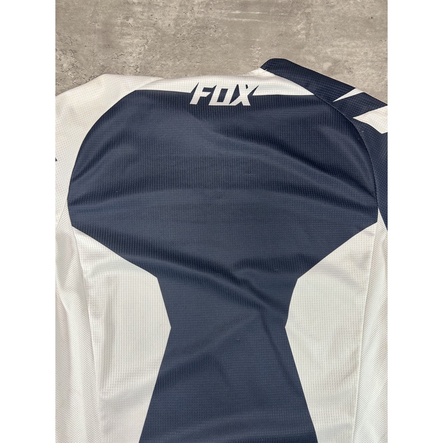 Fox 180 All Over Print Graphic Long Sleeve Motocross Jersey Size Medium White