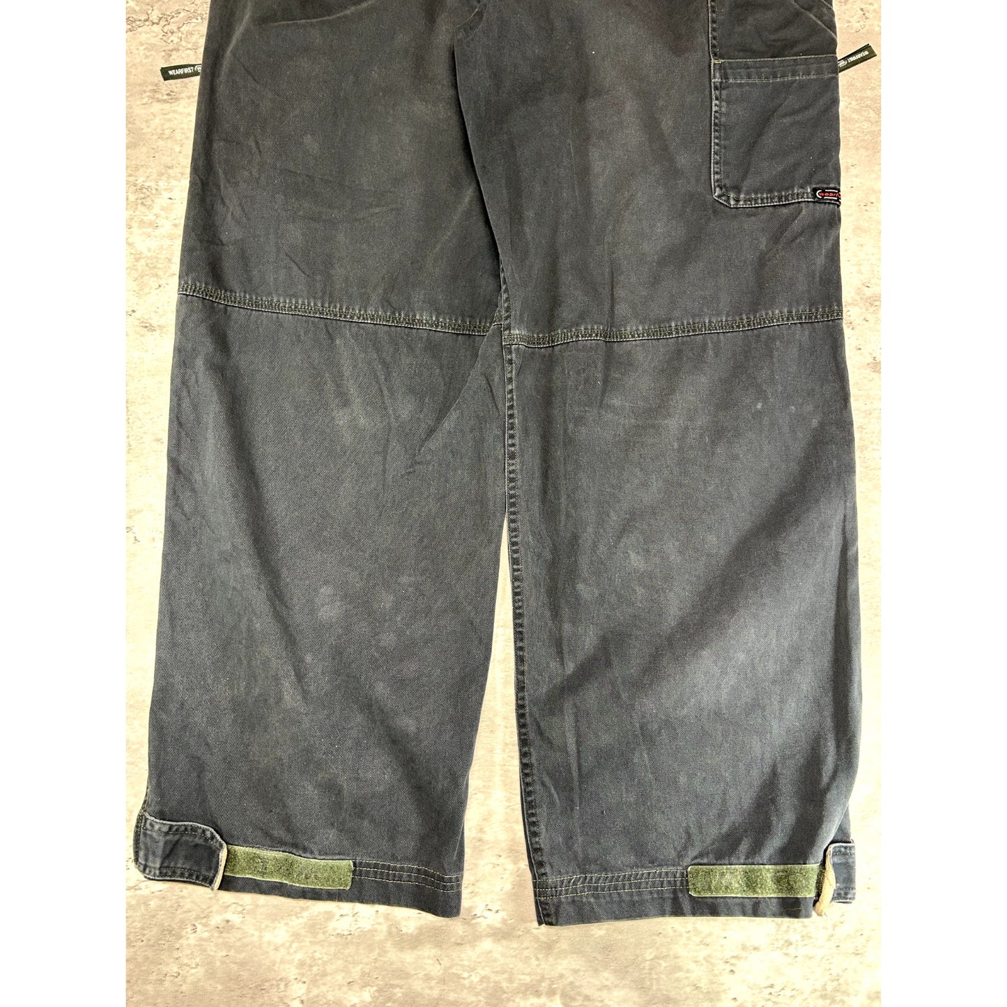 Wearfirst Canvas Tactical Style Cargo Pants Size 33 Gray