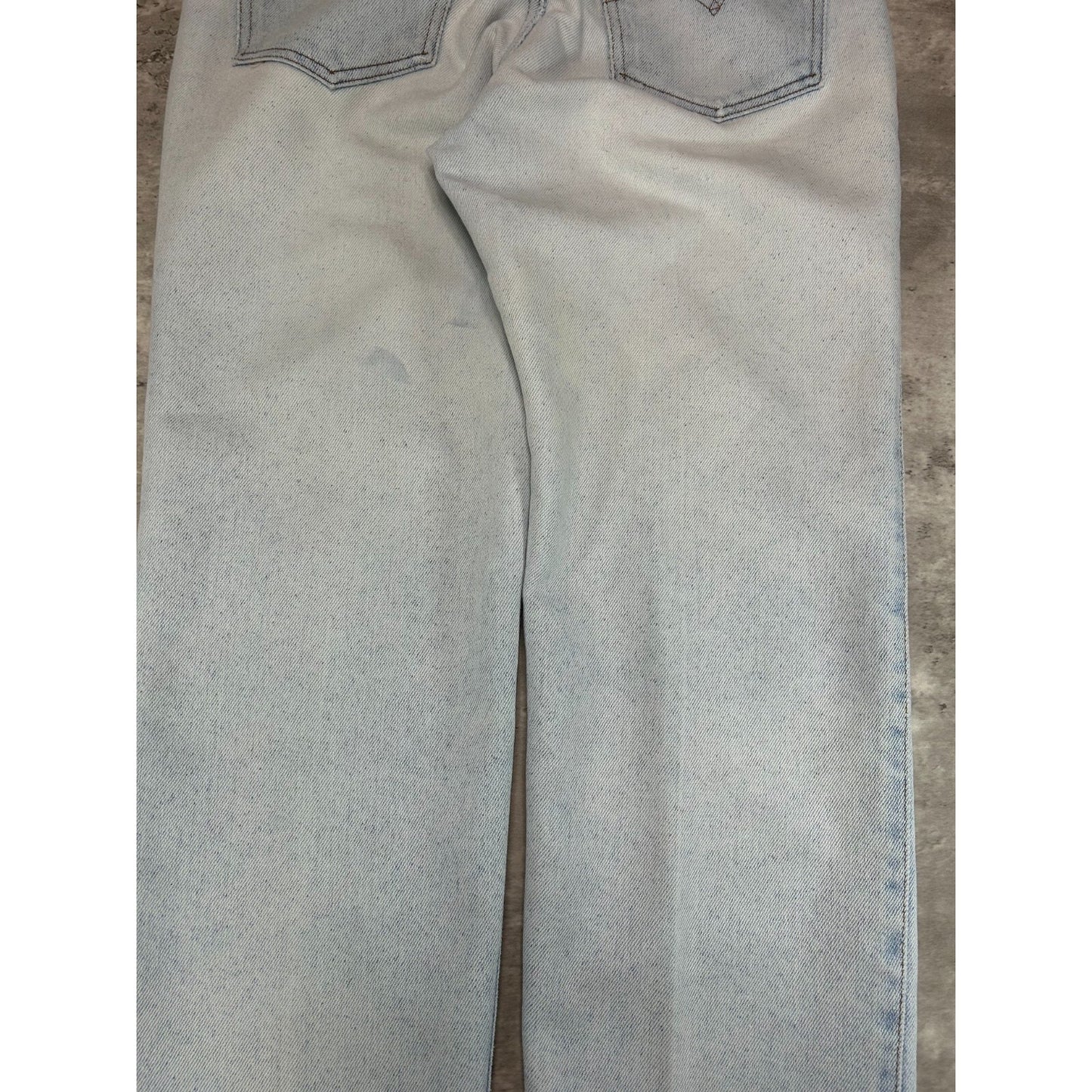 Vintage 90s Levis Silver Medal Light Wash Denim Pants Size 35 Blue