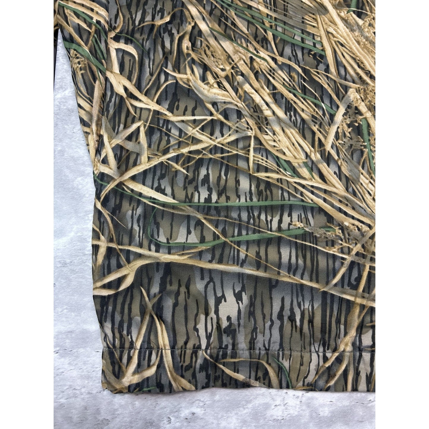Vintage Columbia Mossy Oak Shadow Grass Camo Full Zip Hunting Jacket Size XL