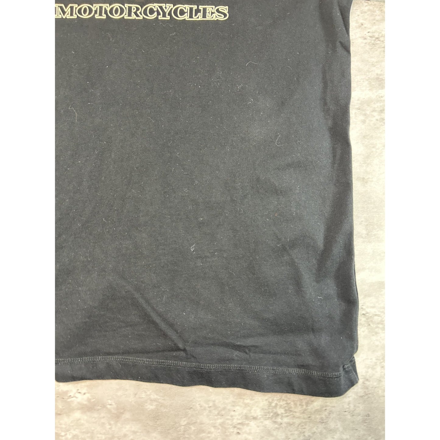 Vintage Harley Davidson Classic Logo Flame Print Long Sleeve T-Shirt Size Medium