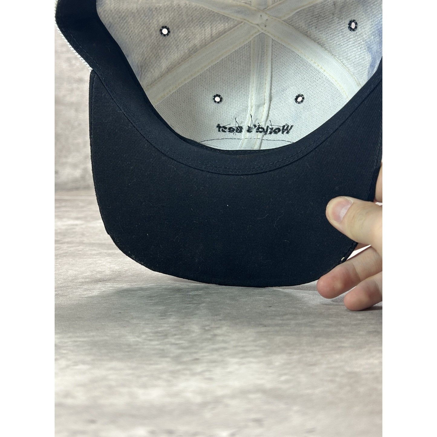 Vintage 90s Snap On Worlds Best Hand Tools Spellout Snapback Hat OSFA