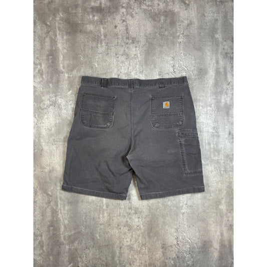 Carhartt Relaxed Fit Canvas Workwear Five Pocket Shorts Size 42 Gray