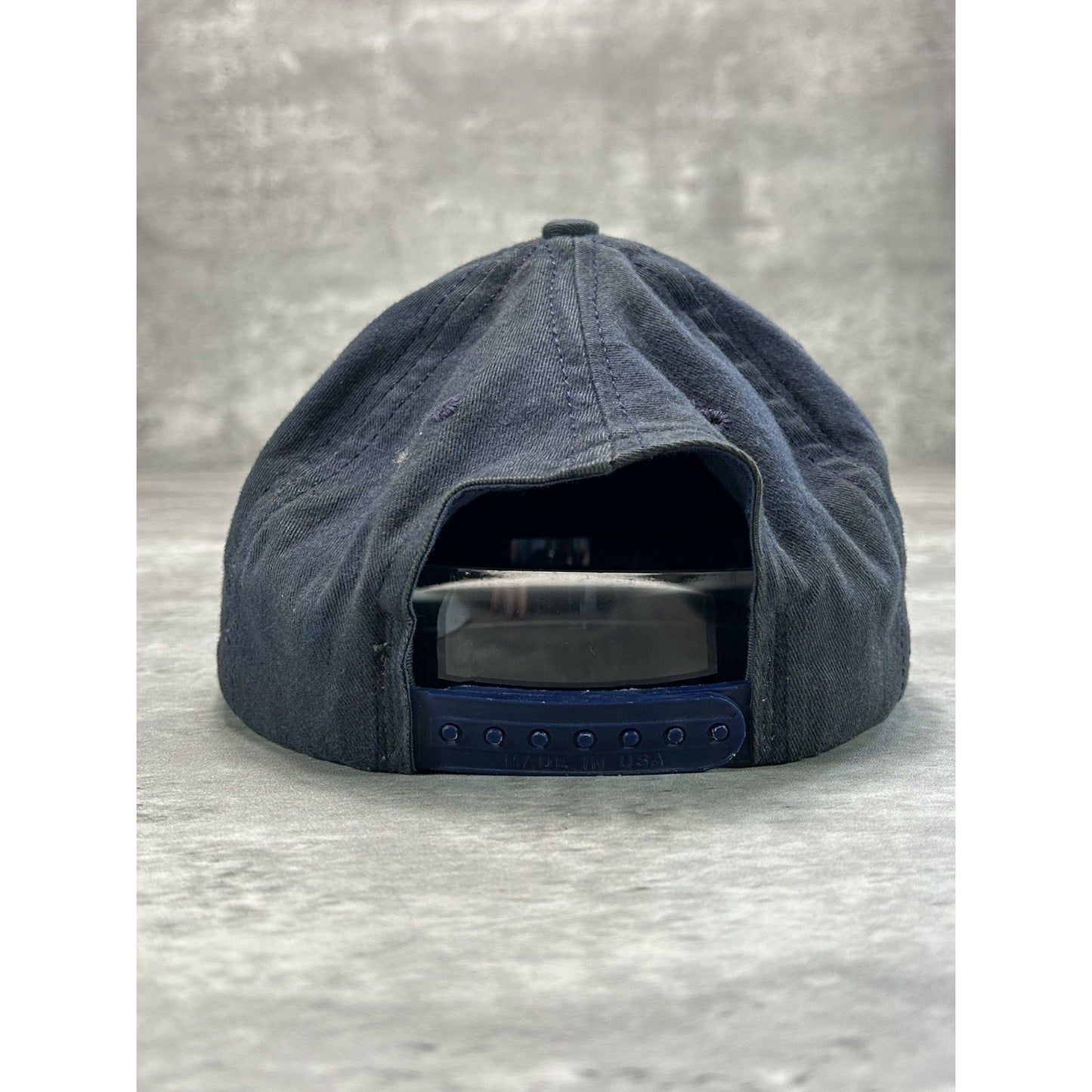 Vintage Calvin Klein Embroidered Spellout Logo Snapback Hat OSFA