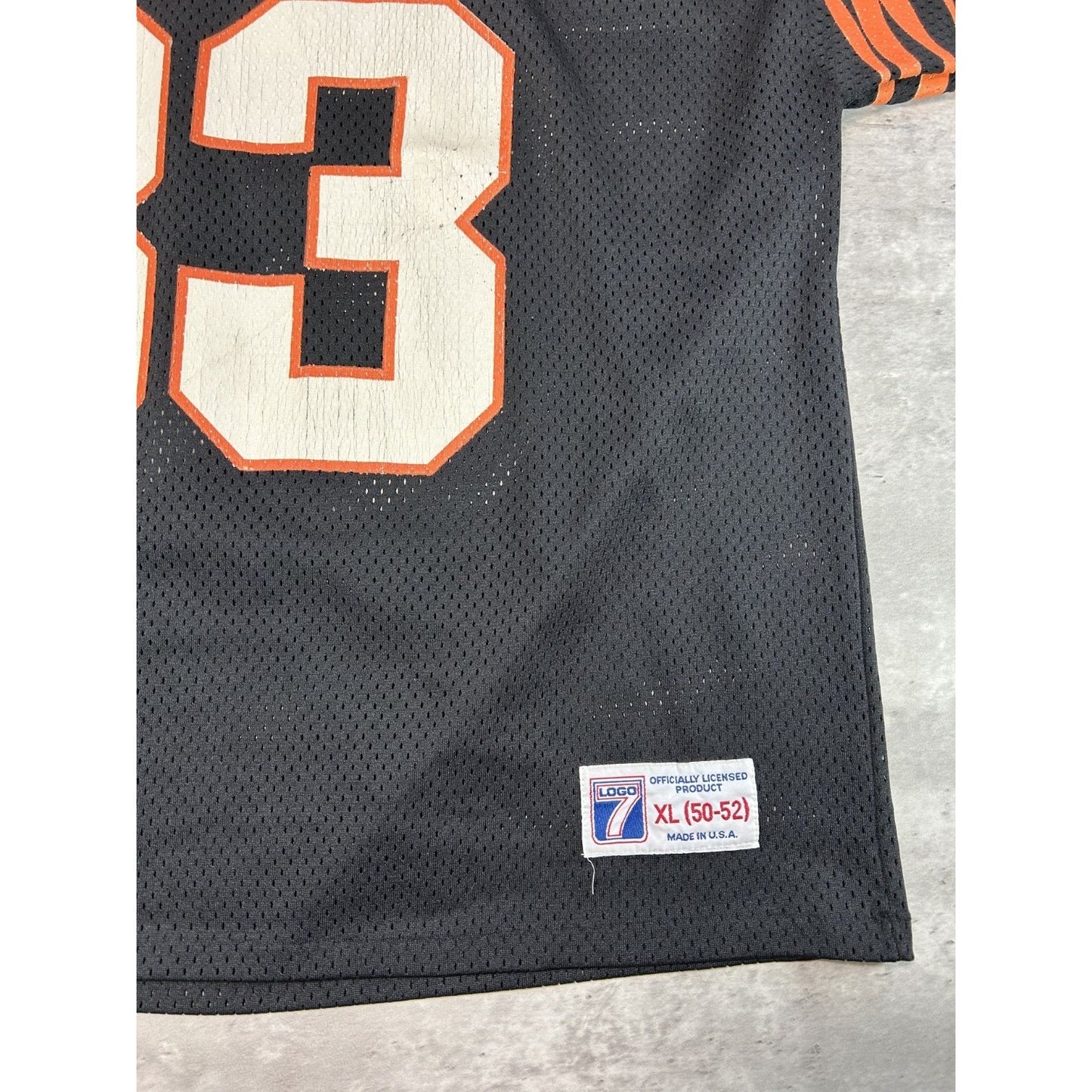 Vintage 90s David Fulcher #33 Cincinnati Bengals NFL Logo 7 Jersey Size XL