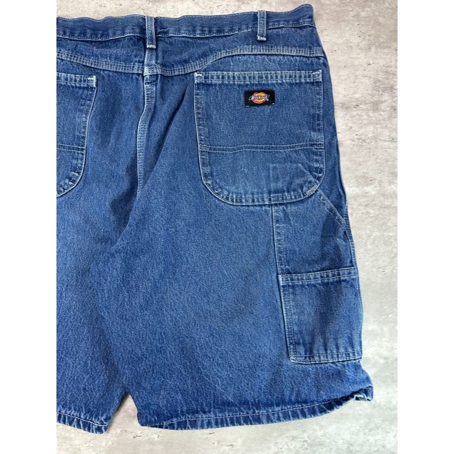 Dickies Dark Was Denin Workwear Carpenter Shorts Size 38