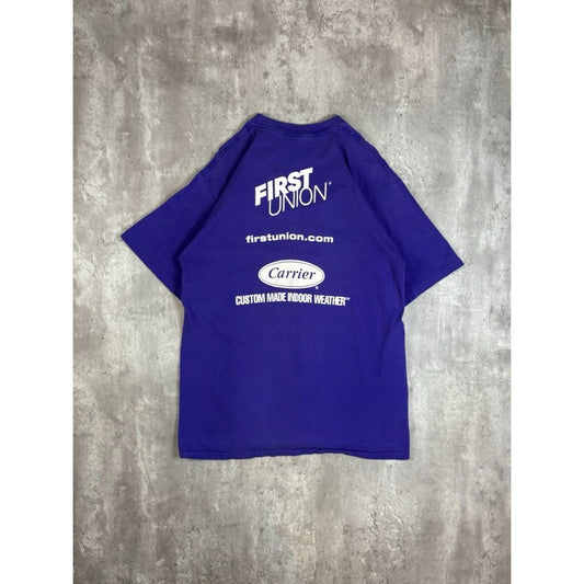 Vintage 1999 Charlotte Hornets vs. Orlando Magic NBA Basketball T-Shirt Size XL