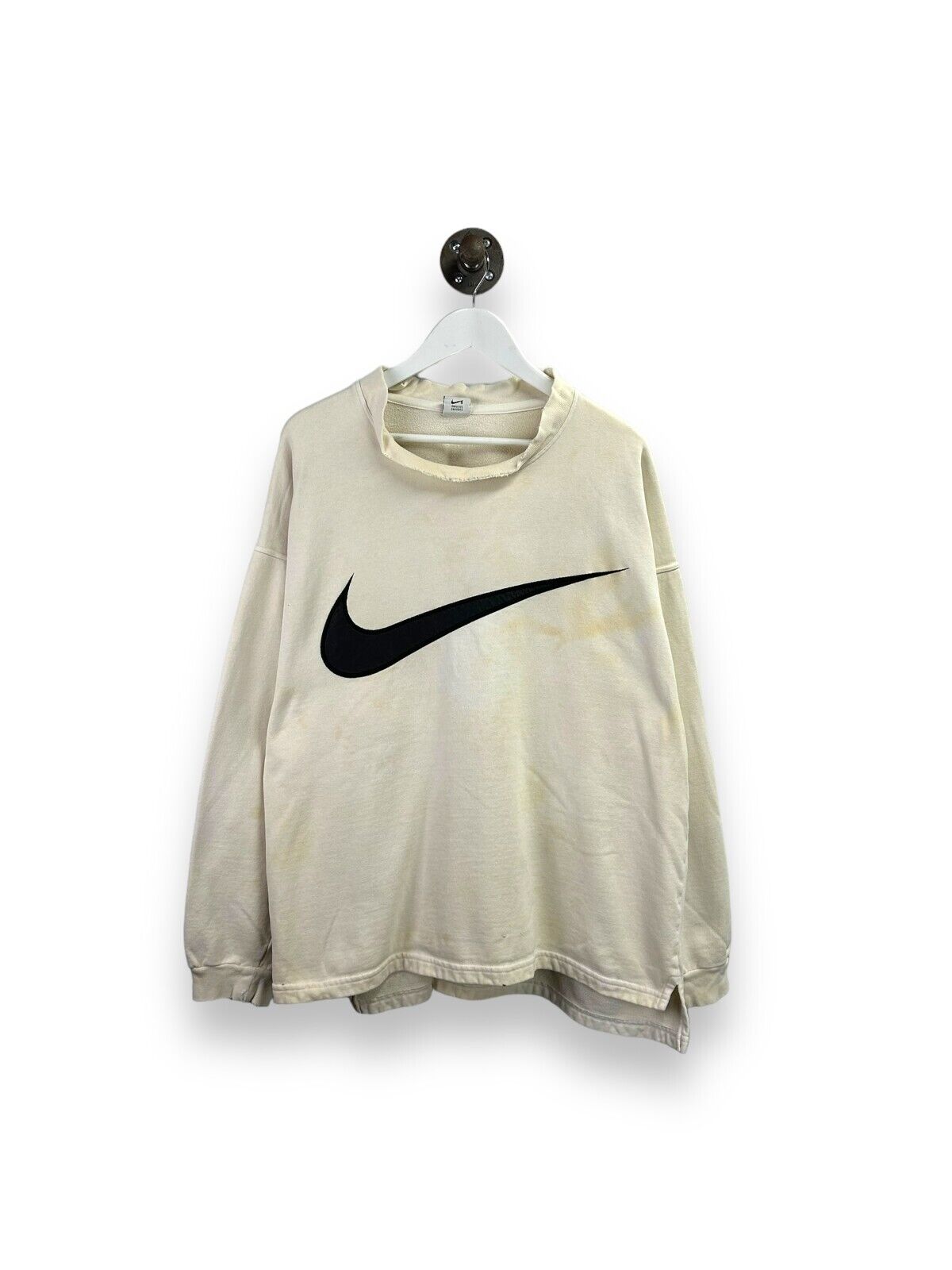 Nike sweatshirt big logo online