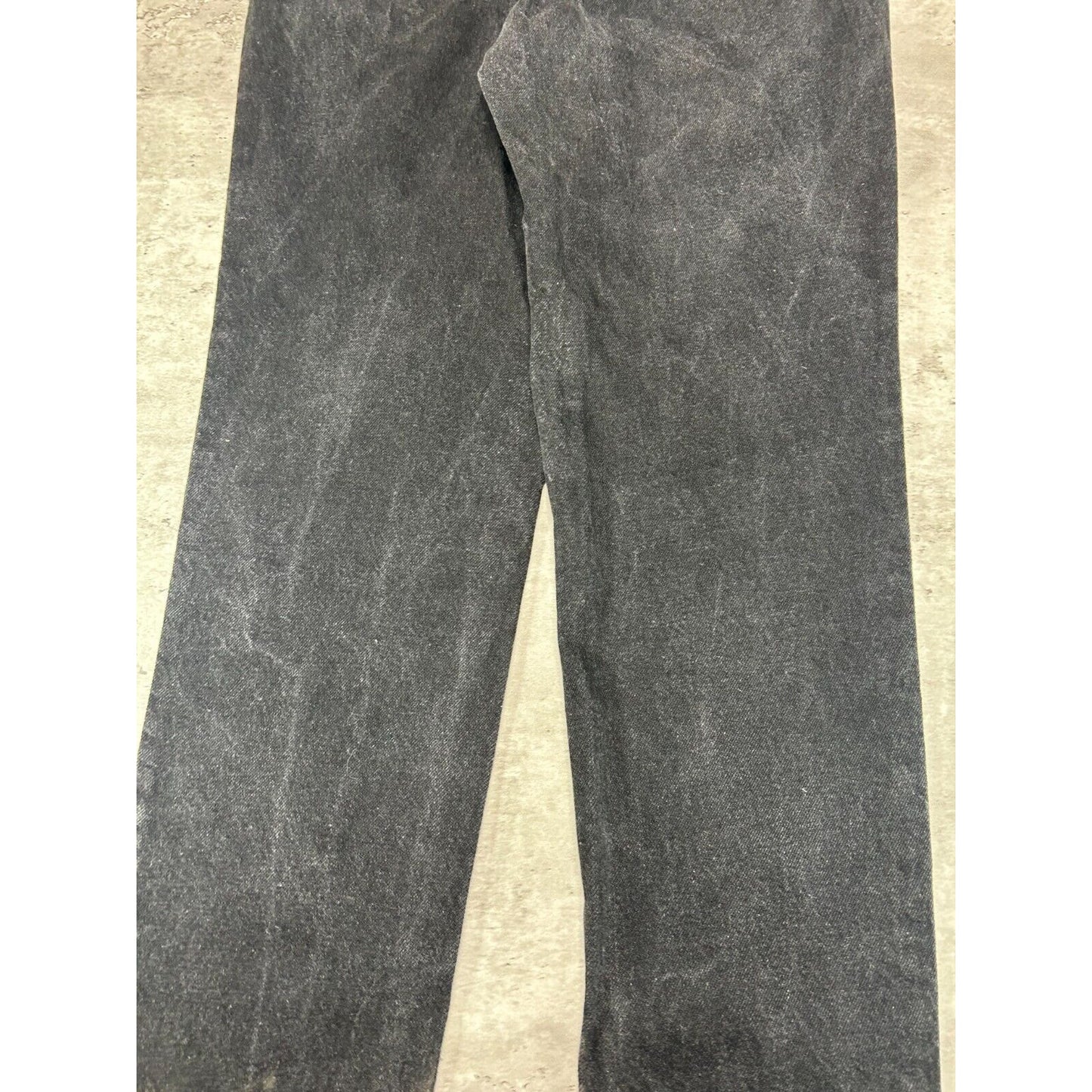 Vintage 80s/90s Levis 631 Orange Tab Black Denim Pants Size 30
