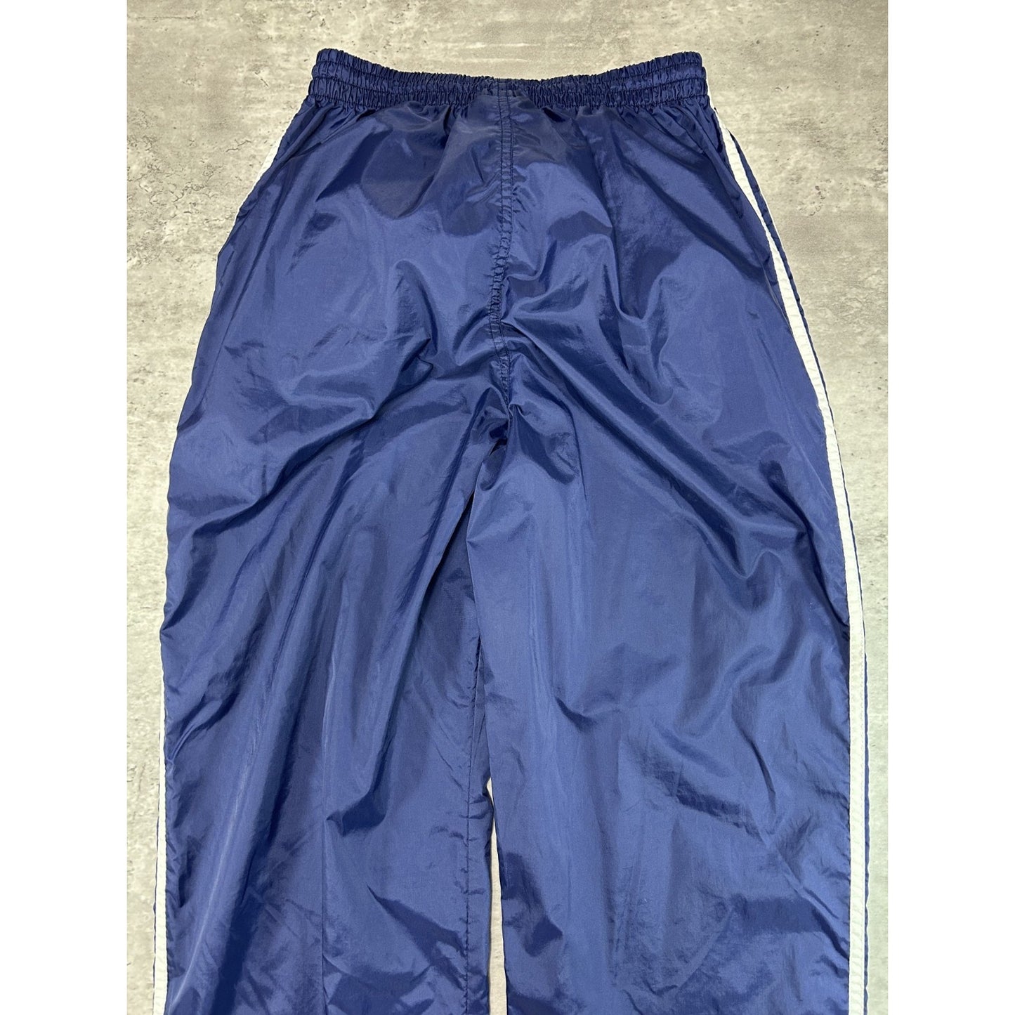 Vintage 90s Adidas Embroidered Logo Nylon Track Pants Size Small