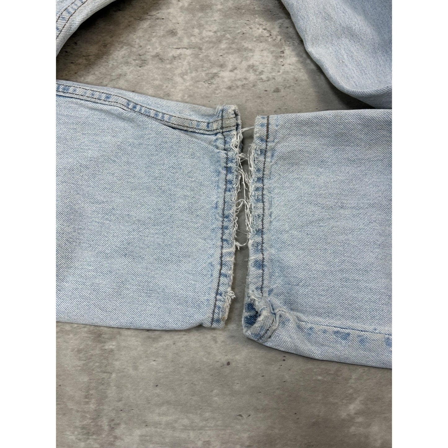 Vintage 90s Levis Silvertab Loose Fit Light Wash Denim Pants Size 34