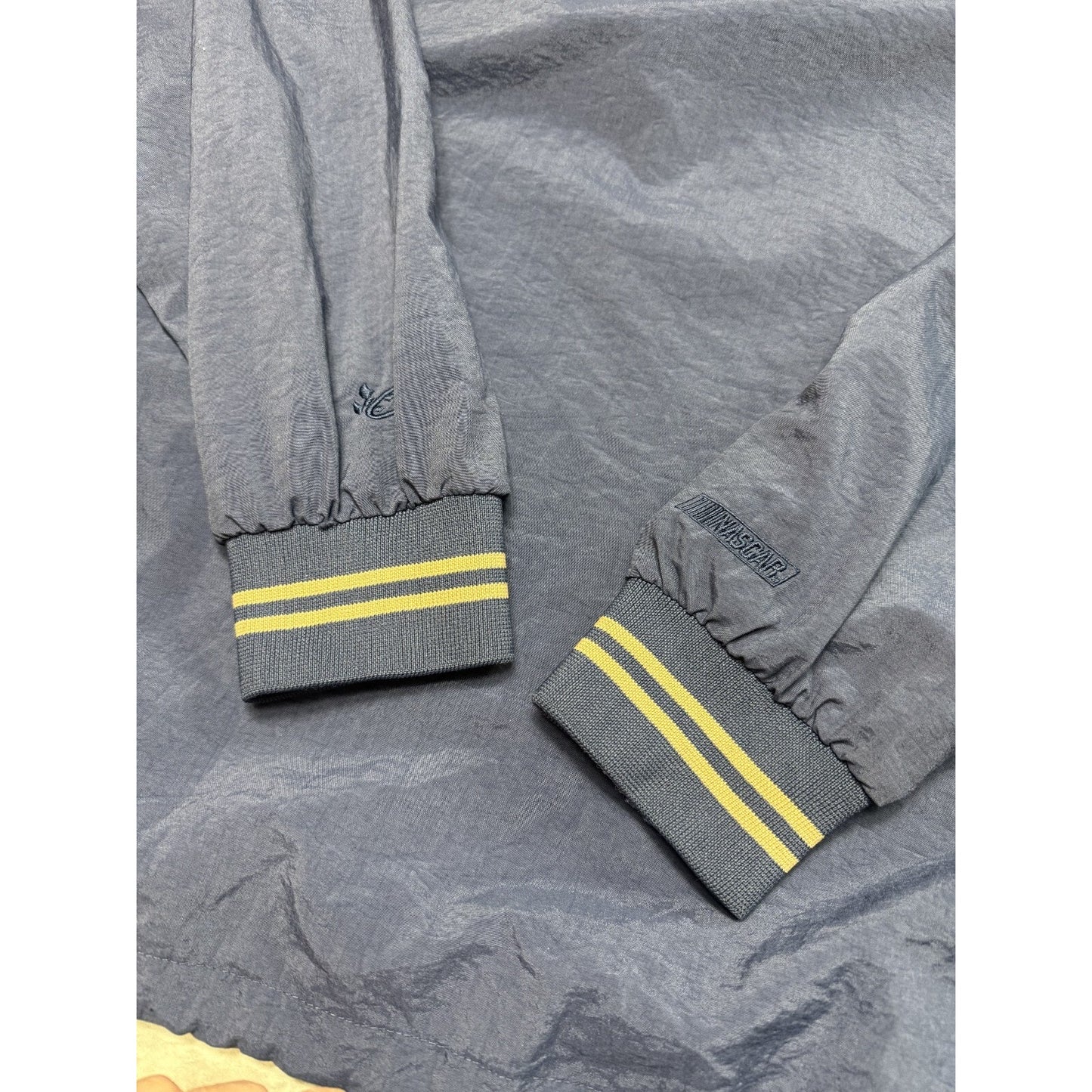 Vintage Dale Jarrett #88 Nascar Embroidered 1/4 Zip Windbreaker Jacket Size XXL