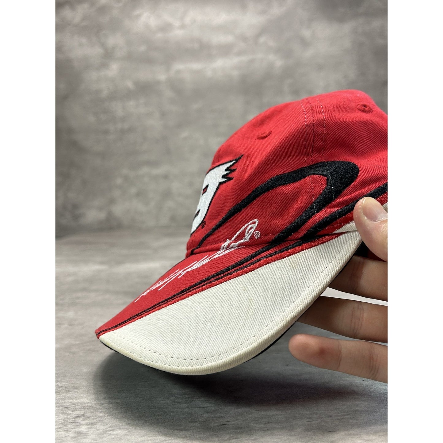 Vintage Kasey Kahne #9 Embroidered Nascar Racing Strapback Hat OSFA Red