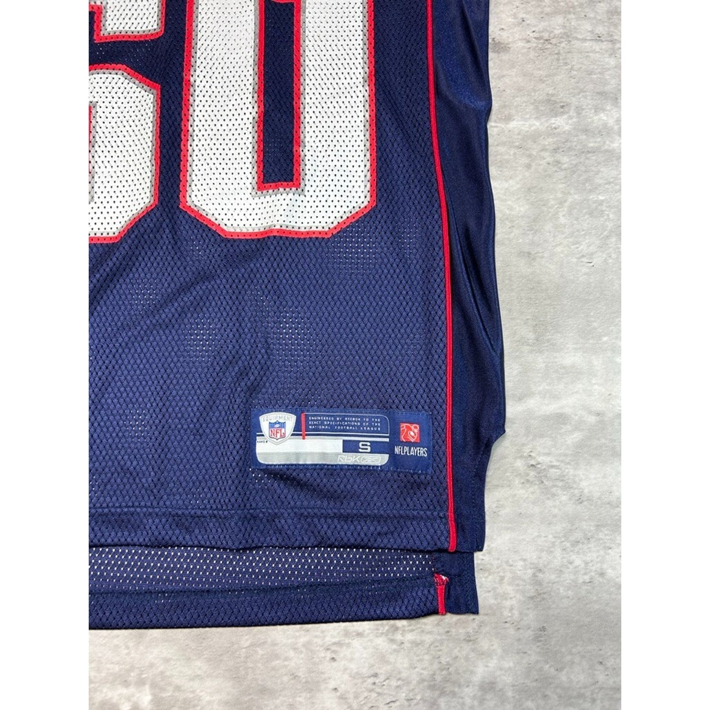 Vintage Mike Vrabel #50 New England Patriots NFL Football Jersey Size Small