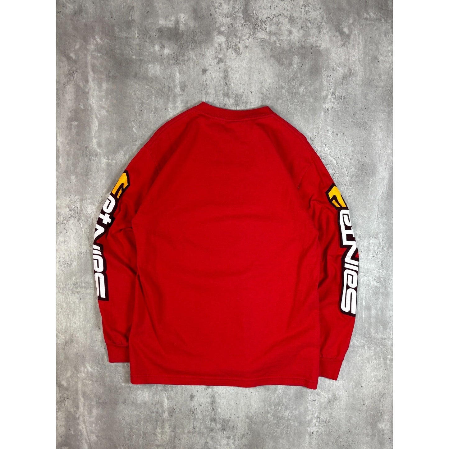 Vintage Etnies Graphic Sleeve Spellout Long Sleeve Skateboard T-Shirt Size Medium