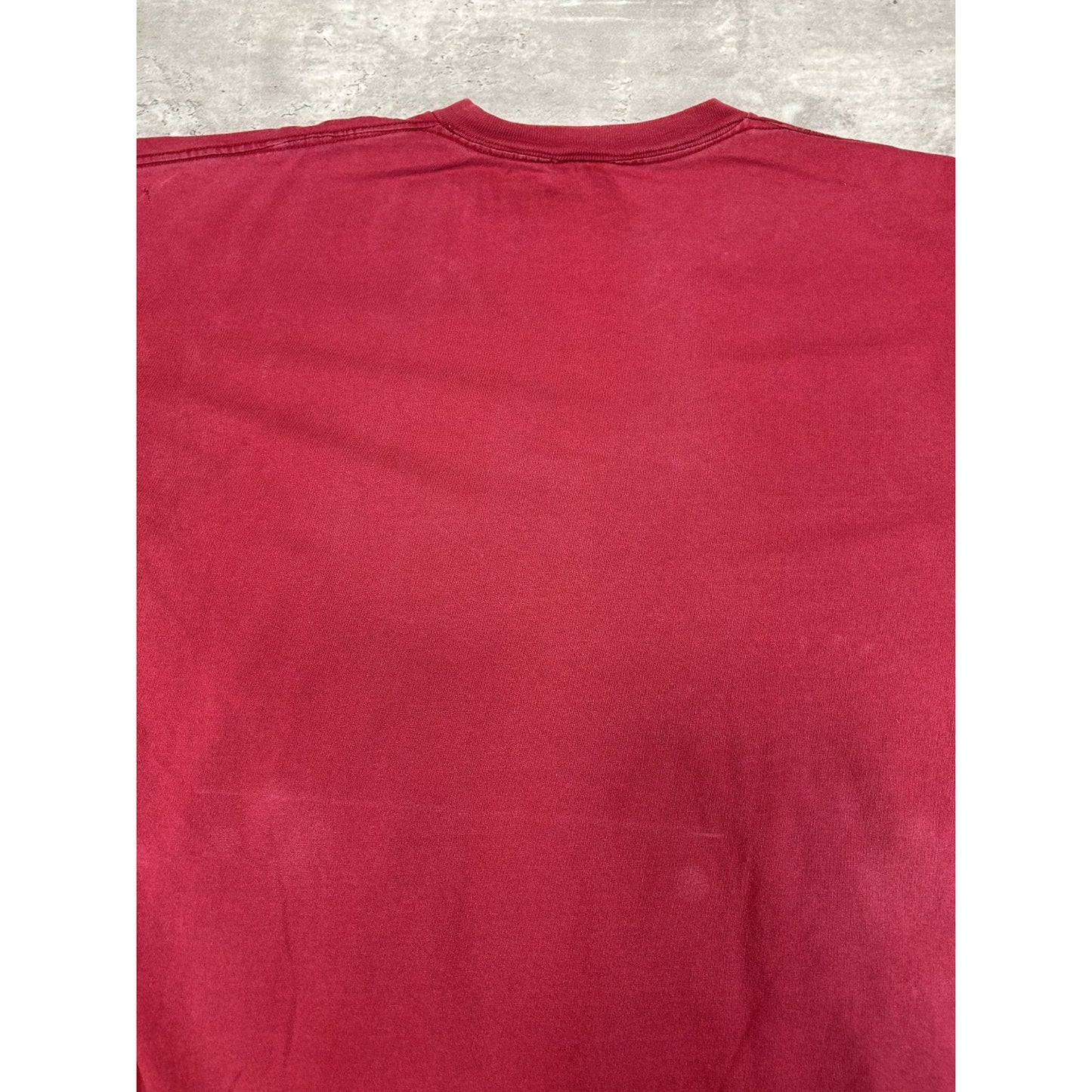 Vintage 90s Nike Big Graphic Swoosh Two Tone T-Shirt Size 2XL