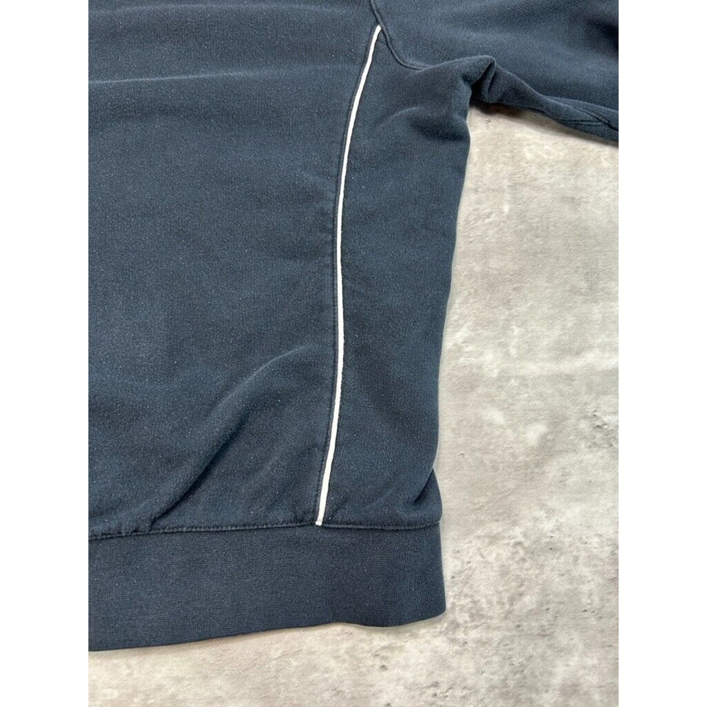 Vintage Womens Nike Embroidered Two Tone Full Zip Hooded Sweatshirt Size Small