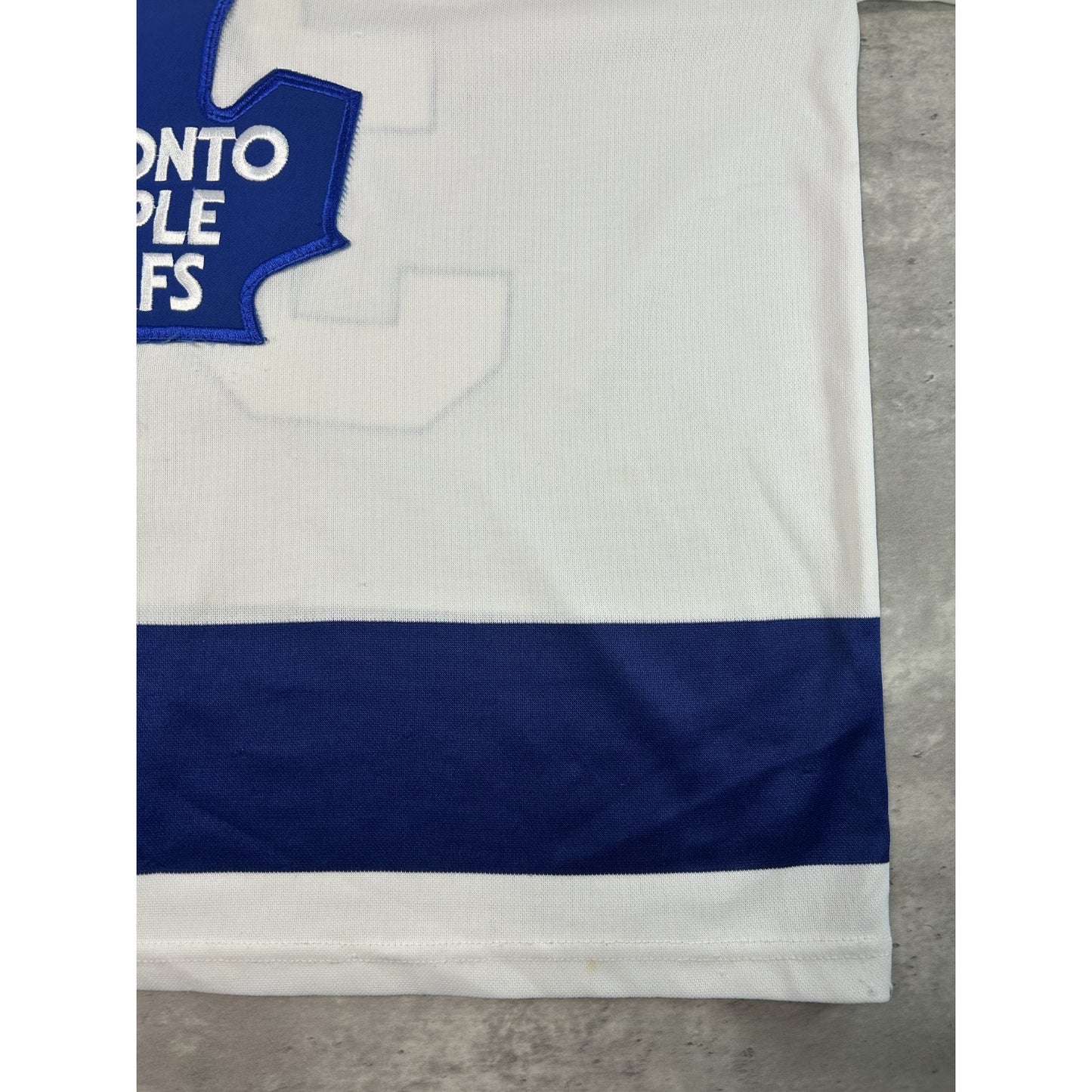 Vintage 1991/92 Mike Eastwood #32 Toronto Maple Leafs NHL CCM Maska Jersey Sz XL