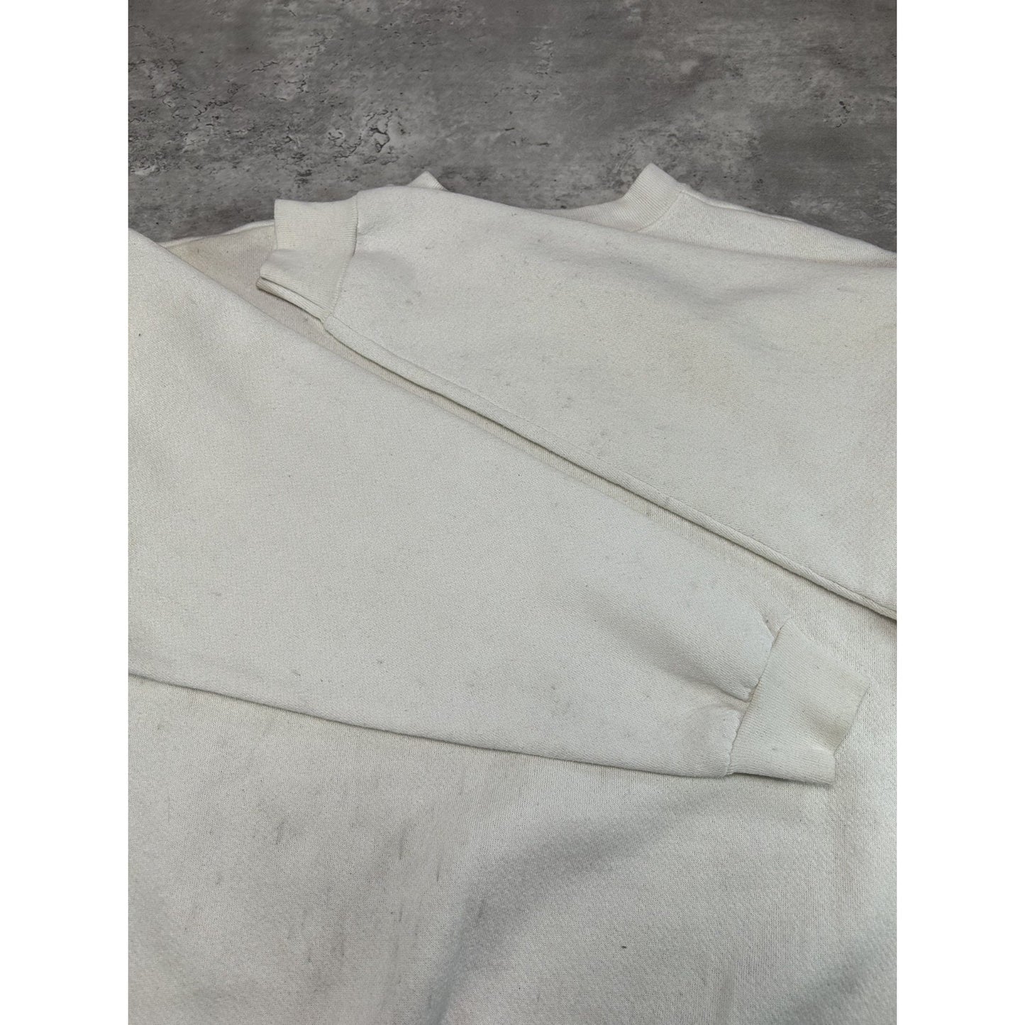 Vintage 90s Mickey Mouse Blank Pullover Crewneck Sweatshirt Size Large