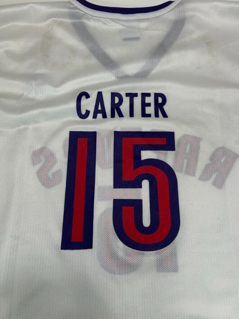 VTG Vince Carter #15 Toronto Raptors NBA Champion Wide Shoulder Jersey Size 44