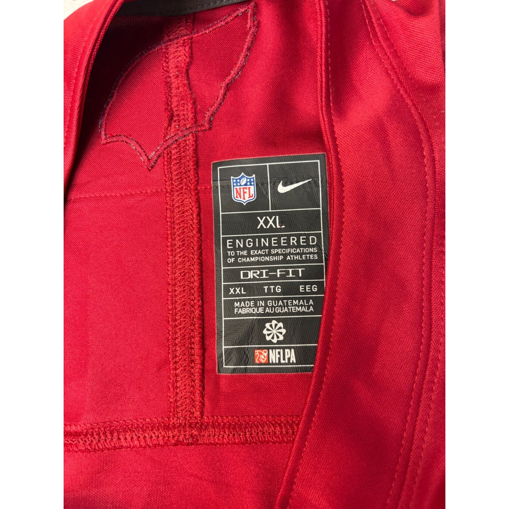 Vintage DeAndre Hopkins #10 Arizona Cardinals NFL Nike Football Jersey Size 2XL