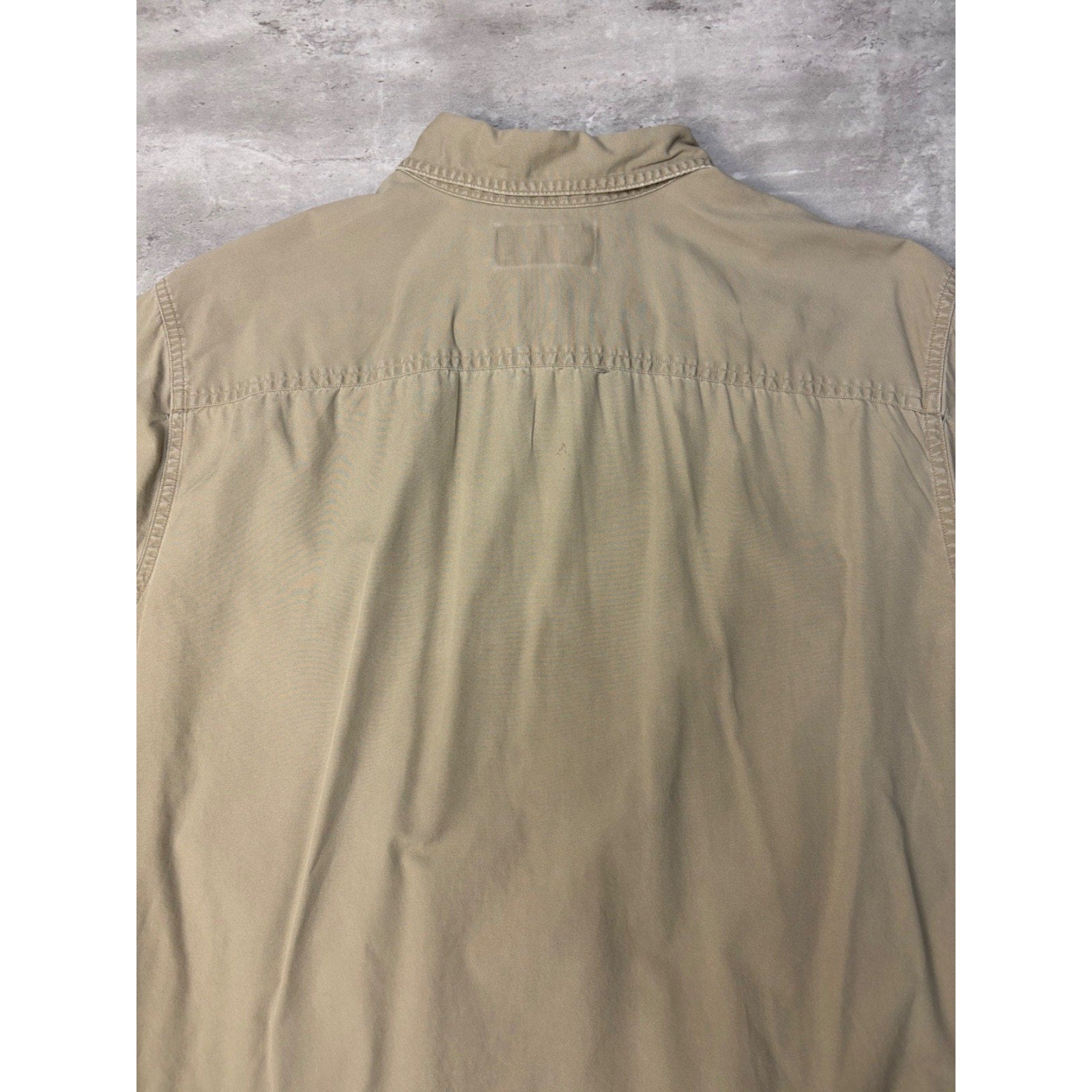 Vintage Polo Ralph Lauren Double Pocket Long Sleeve Button Up Shirt Size Large