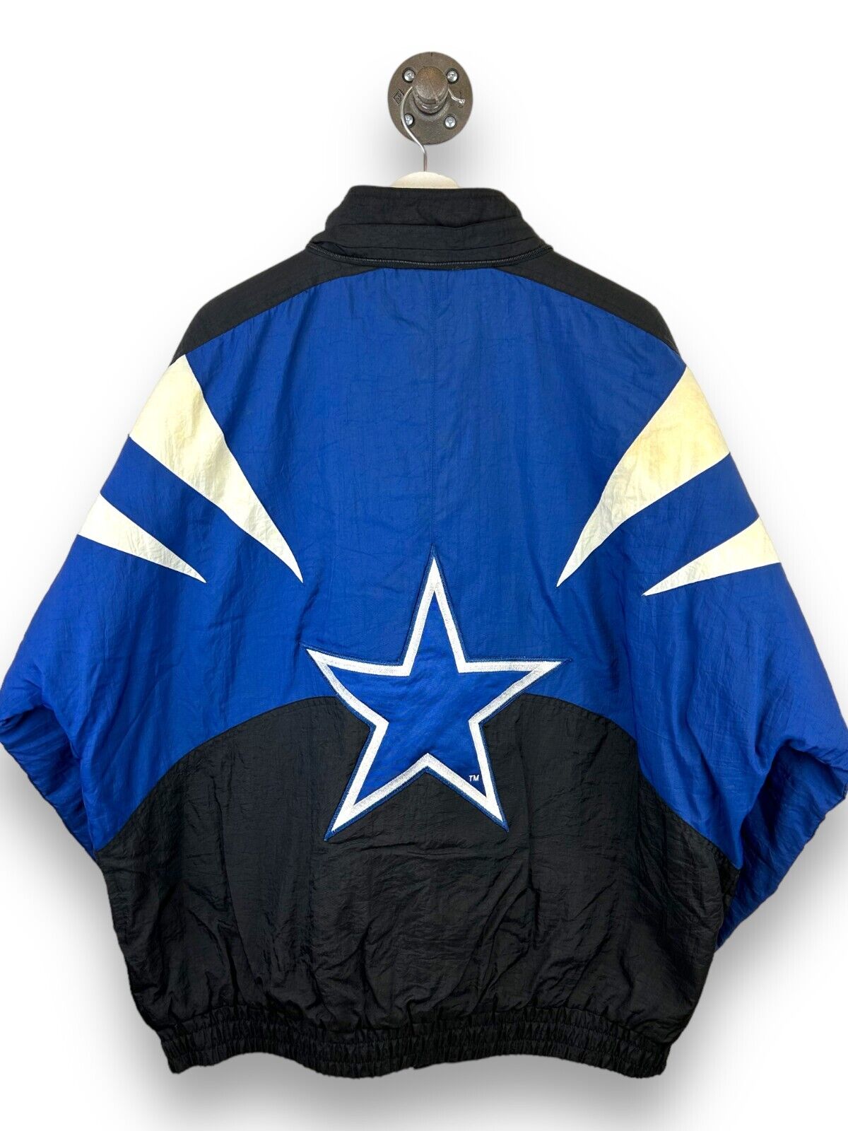 Vintage 90s Dallas Cowboys NFL Apex One Insulated Full Zip Jacket Size XL