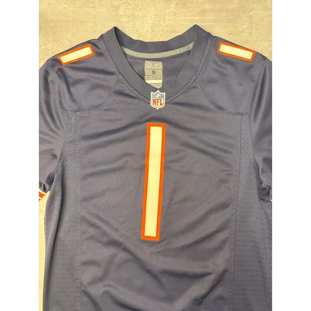 Justin Fields #1 Chicago Bears NFL Nike Football Jersey Size Small