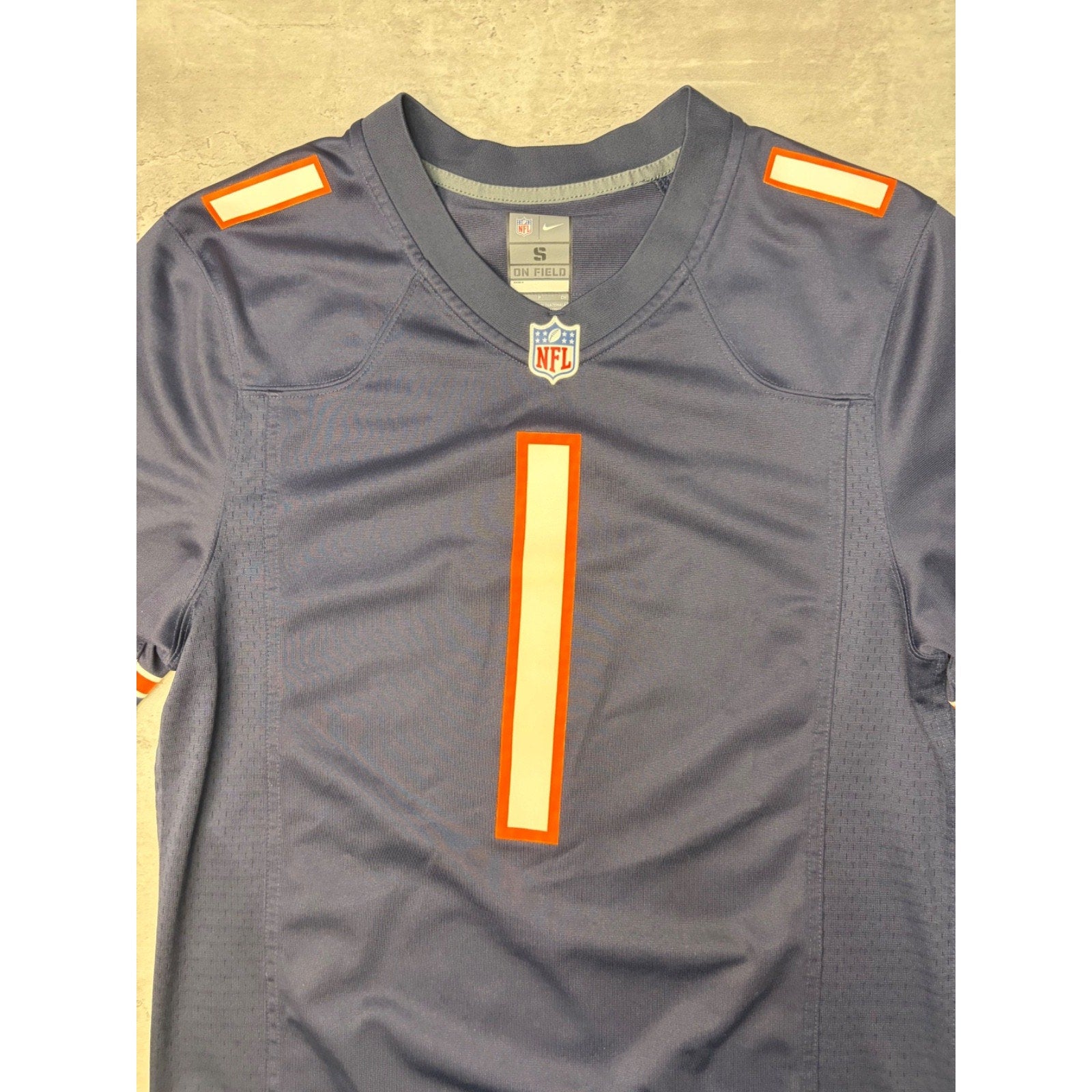 Justin Fields #1 Chicago Bears NFL Nike Football Jersey Size Small