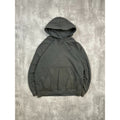 Vintage 2000s Nike Embroidered Mini Swoosh Hooded Sweatshirt Size XL Gray
