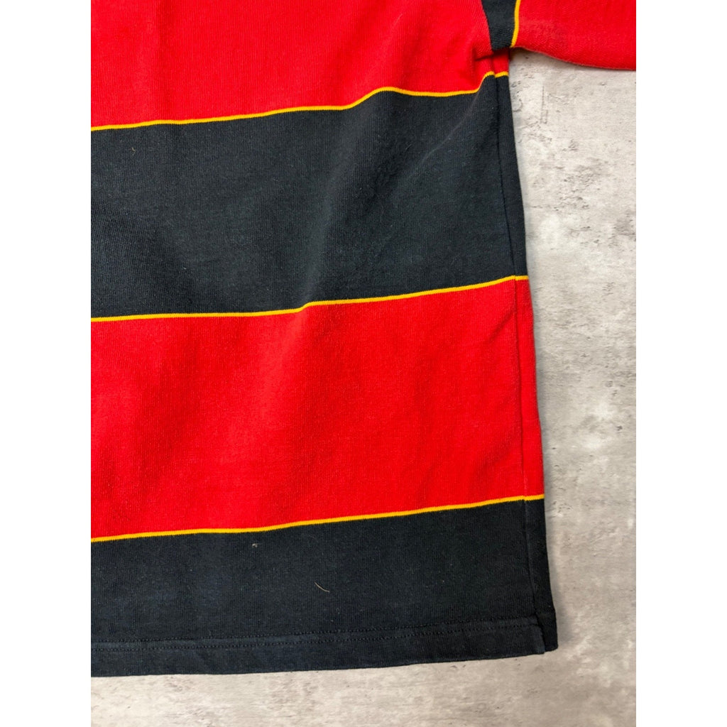 Vintage 90s University Of Guelph Embroidered Crest Hooded Sweatshirt Size Large
