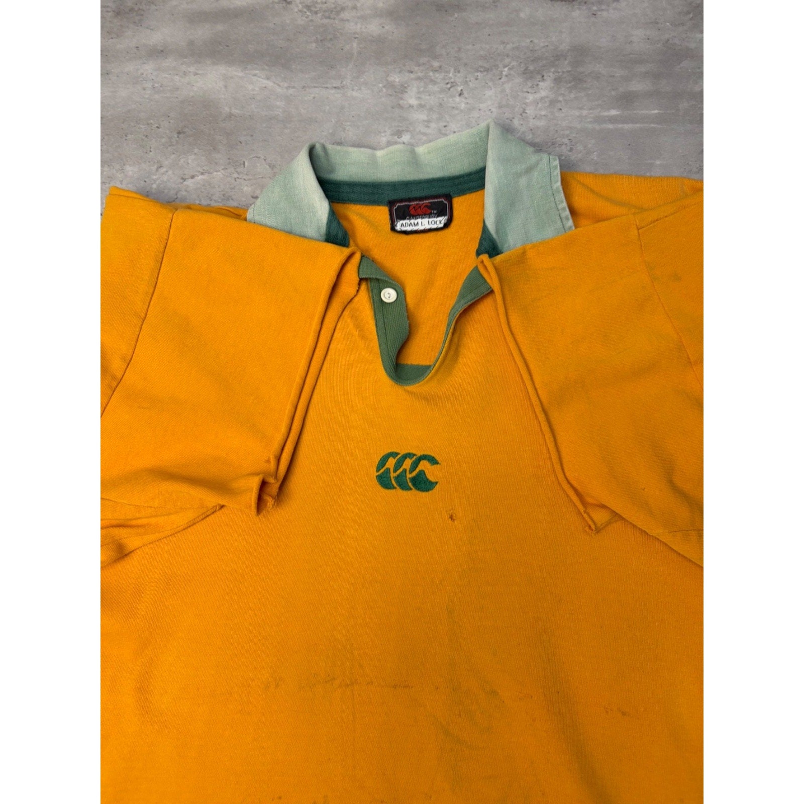 Vintage 90s Canterbury Wallabies ARFU Australia Rugby Jersey Size 2XL