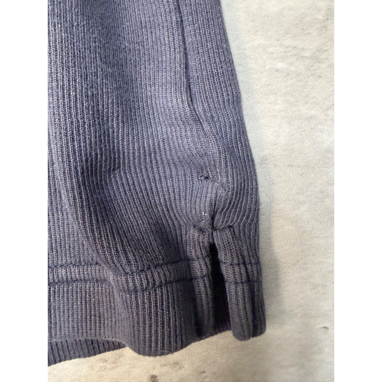 Vintage Nike Embroiered Middle Swoosh Striped Sweatshirt Size XL