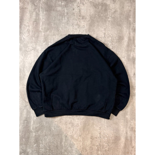 Vintage Chaps Ralph Lauren Embroidered Flag Spellout Sweatshirt Size Large