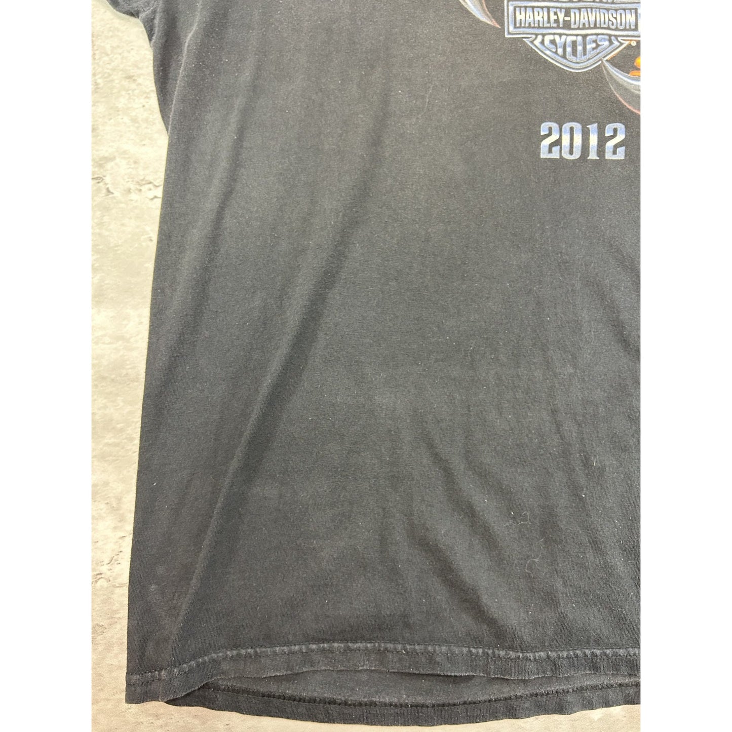 Harley Davidson Motorcycles Daytona BIke Week Graphic T-Shirt Size XL Black