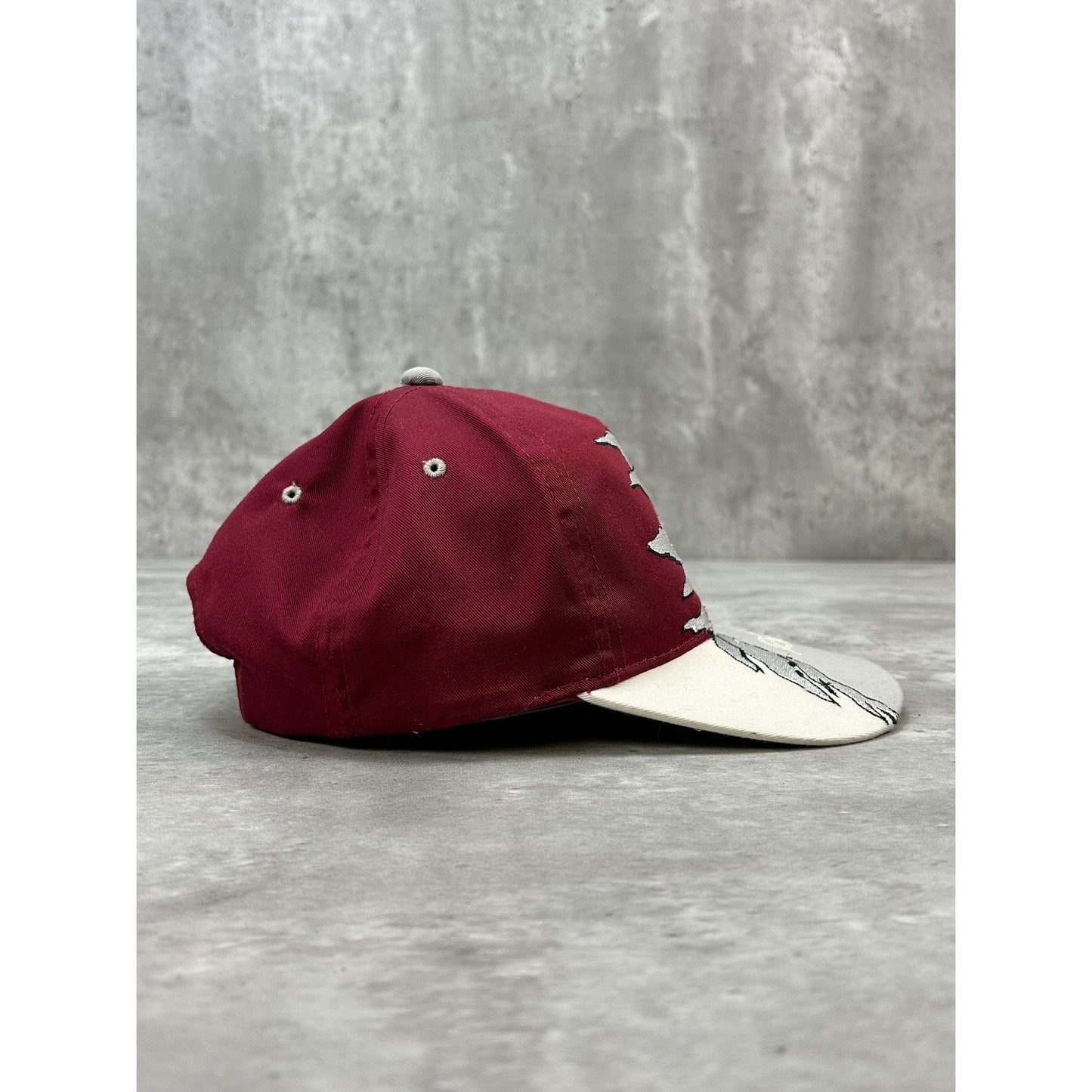 Vintage 90s Alabama Crimson Tide NCAA Embroidered Logo Snapback Hat OSFA