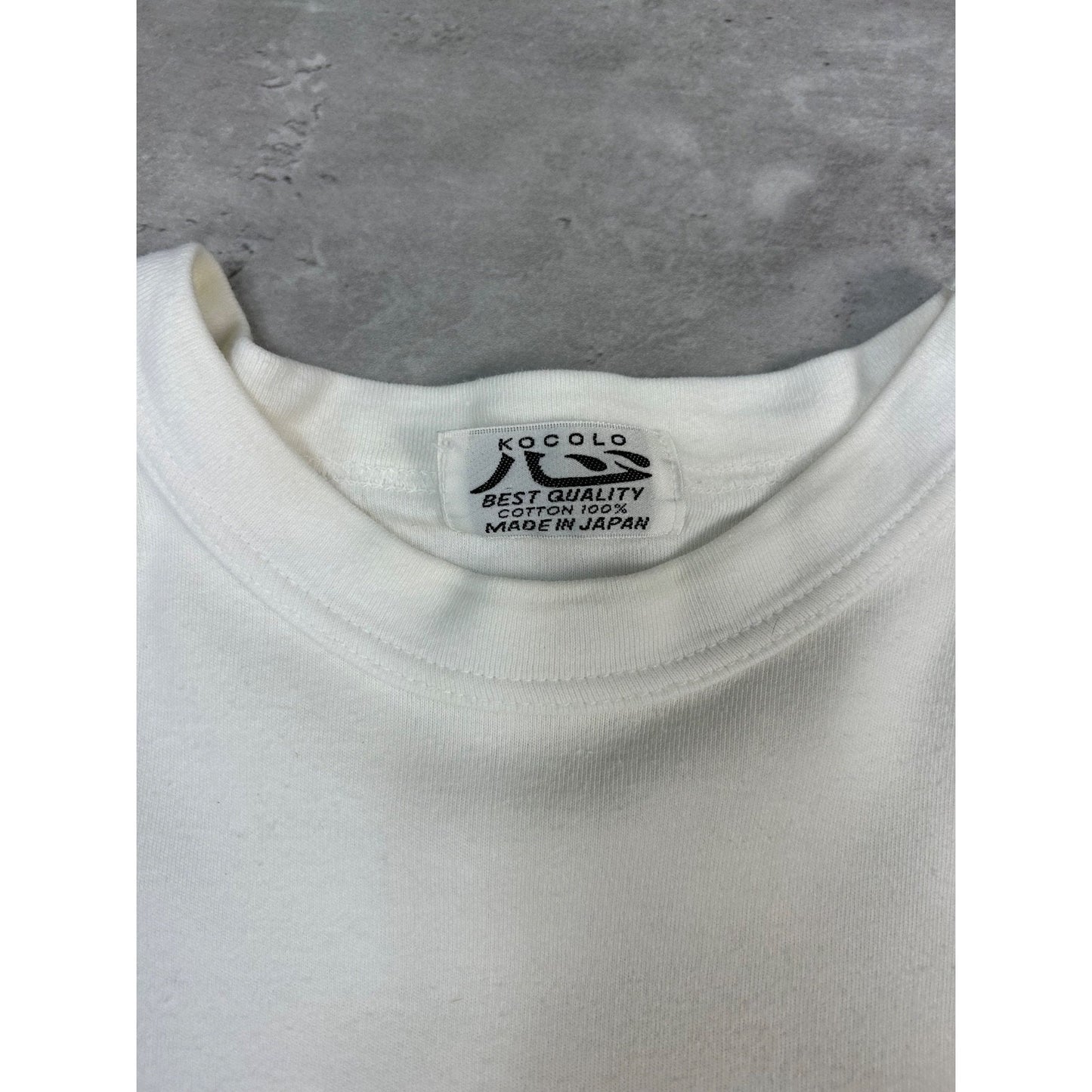 Vintage Kocolo The Great Wave of Kanagawa Graphic T-Shirt Size Large White