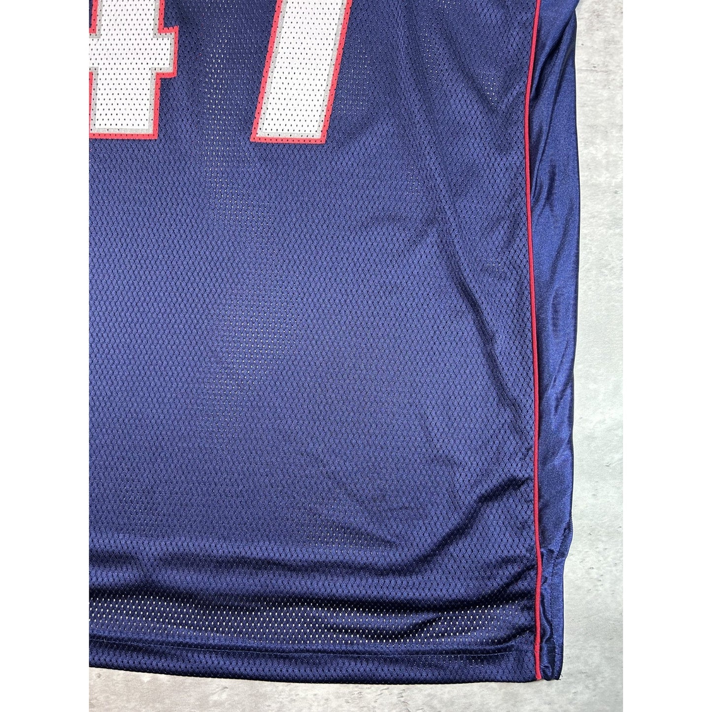Vintage John Lynch #47 New England Patriots NFL Reebok Jersey Size 2XL
