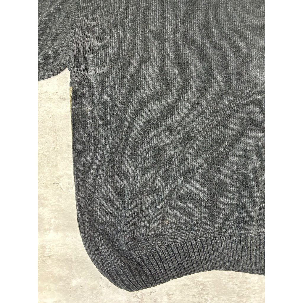 Vintage Geoffrey Beene Abstract Geometric Print Pullover knit Sweater Sz Medium