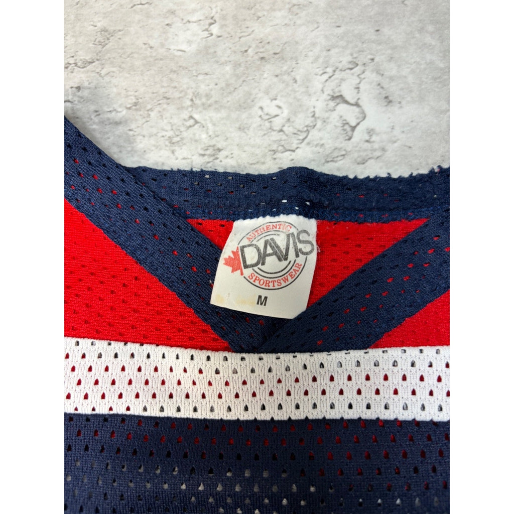 Vintage Mississauga Rebels #4 Stitched Hockey Jersey Size Medium