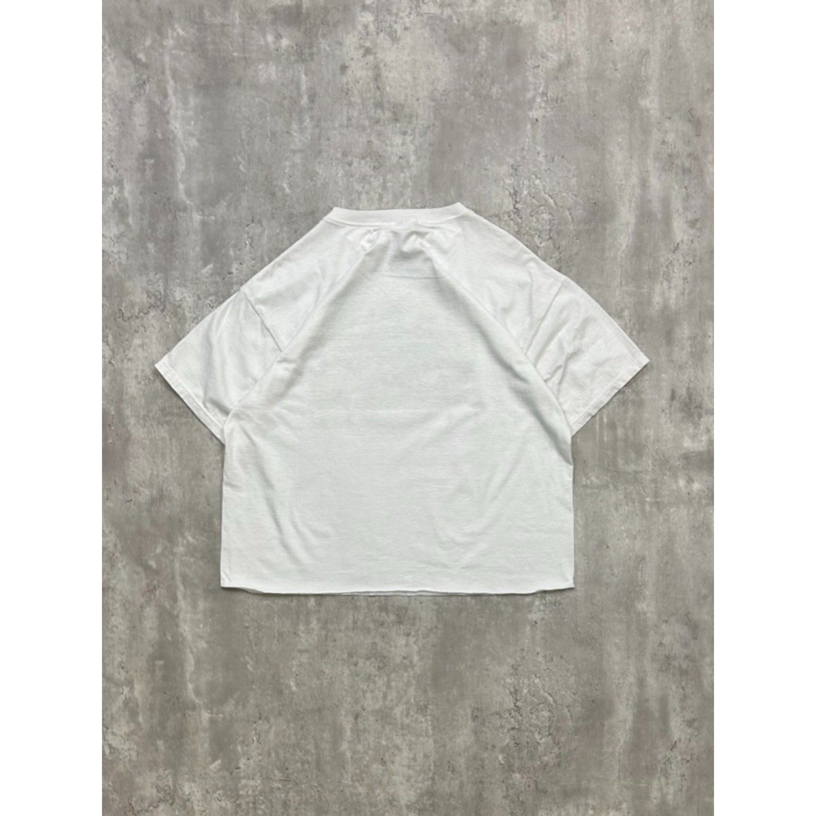 Vintage Millenium 2000 Animal Nature Graphic Cropped T-Shirt Size XL