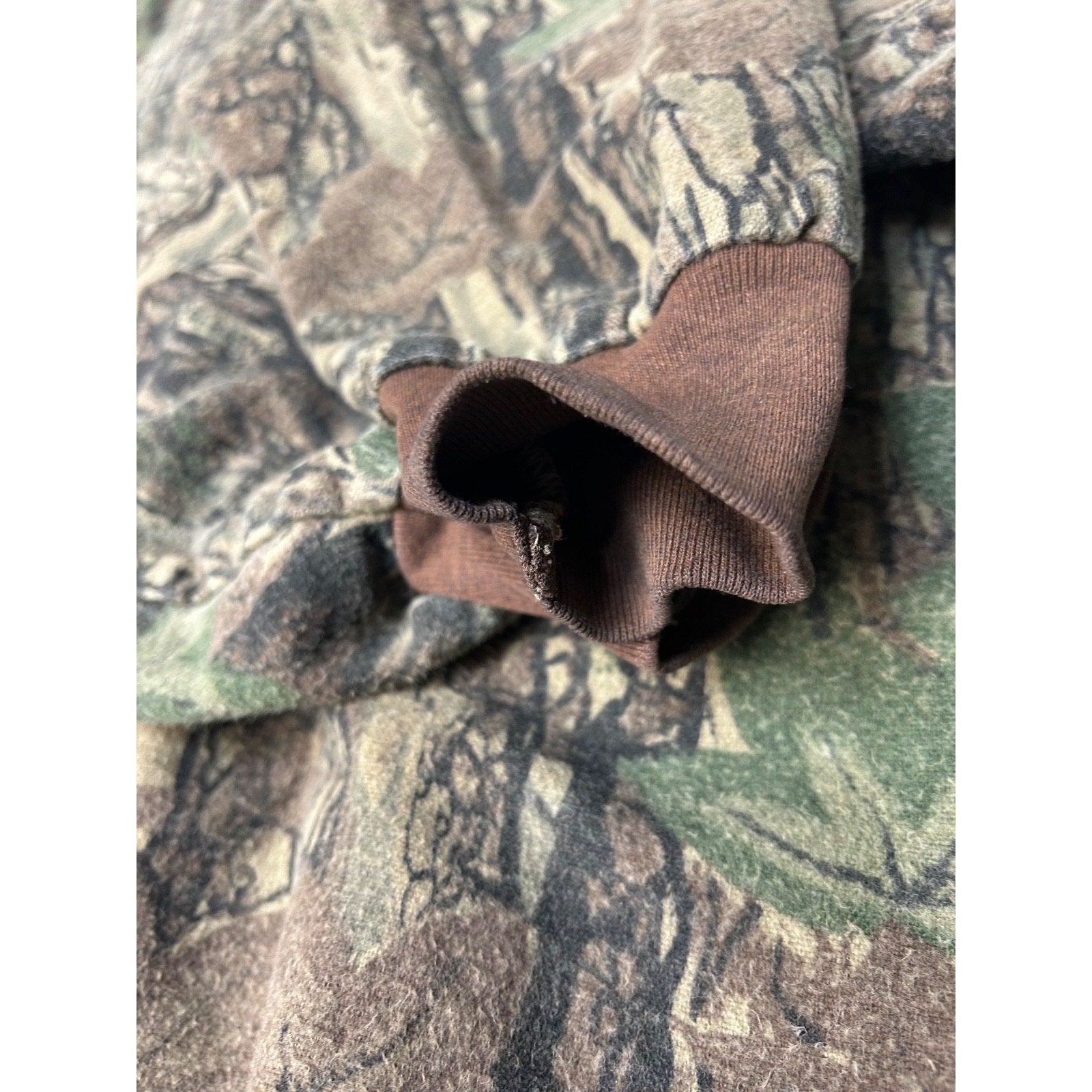 Vintage 90s Ocoee Realtree Camo Full Zip Hunting Bomber Jacket Size 2XL