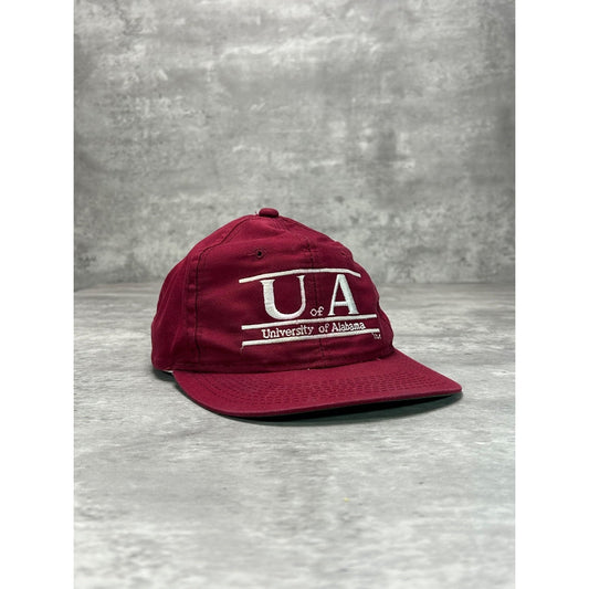 Vintage 90s University Of Alabama NCAA Embroidered Snapback Hat OSFA
