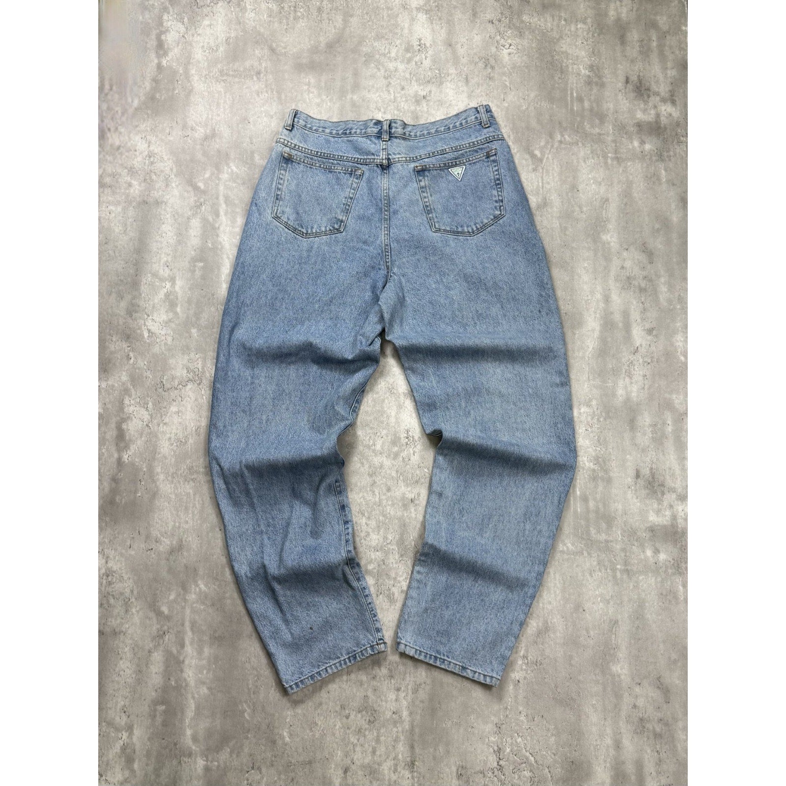Vintage 90s Guess Jeans Light Wash Denim Pants Size 36