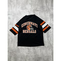 Vintage 90s Cincinnati Bengals NFL Logo 7 Football Jersey T-Shirt Size Large